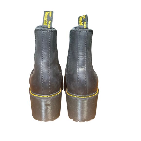 Dr. Martens Women's Rometty Wyoming Leather Platform Chelsea Boot size 7 - Picture 3 of 8